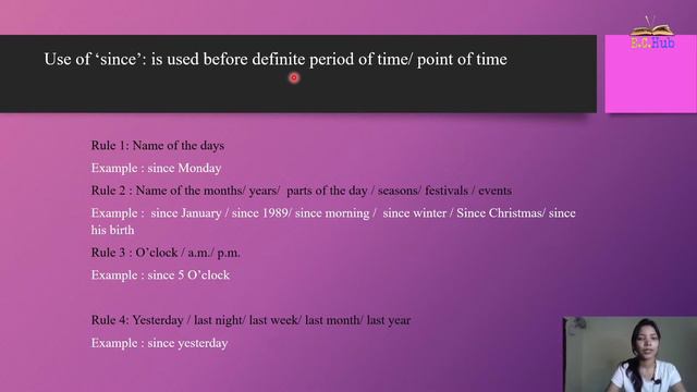 English Grammar : Tense Rules (Present Perfect Continuous Tense) смотреть онлайн