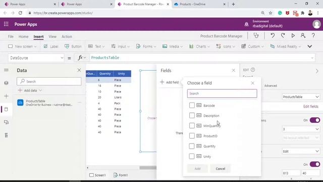 Inserting a new item in a Excel Table via Microsoft Power Apps смотреть онлайн