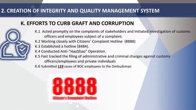 Bureau of Customs Mid-Year Report 2019 смотреть онлайн