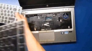 HP EliteBook 8470p how to replace keyboard and cleaning