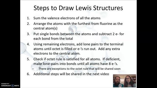 Introduction to Lewis Structures 8-1 смотреть онлайн