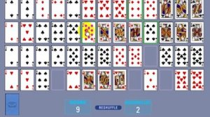 Раскладка пасьянса Коврик