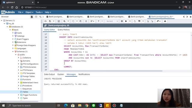 POSTGRESQL QUERY - UAS LAB SBDE смотреть онлайн
