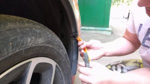 Как снять передний бампер Subaru XV