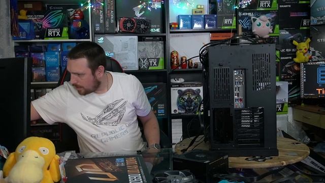 2 radiators, 1 case - 12600kf+RX 6900xt - LIVE PC BUILD смотреть онлайн