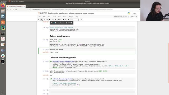 Implementing Band Energy Ratio in Python from Scratch смотреть онлайн