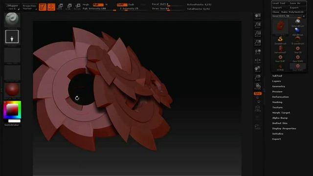 ZBrush Tutorials (Getting Started) - Edit mode смотреть онлайн