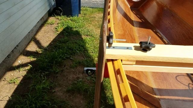 DIY Leeboard Brace for a Sailing Canoe or Small Boat - Breakaway type смотреть онлайн
