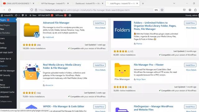 How to install WP file Manager for plugin upload on wordpress admin смотреть онлайн