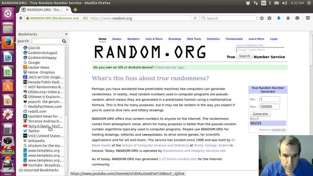 Terry A. Davis FULL LIVESTREAM 5/1/16