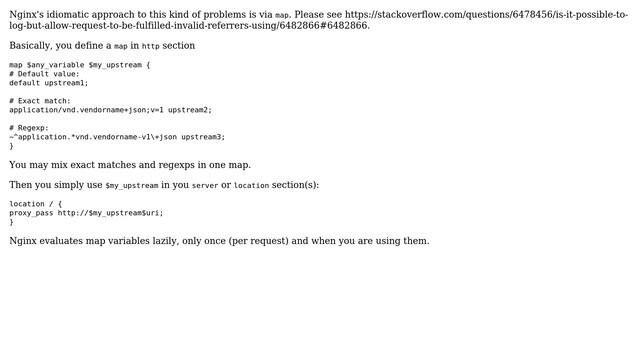DevOps & SysAdmins: Is it possible to route requests to different applications via Content-Type? смотреть онлайн
