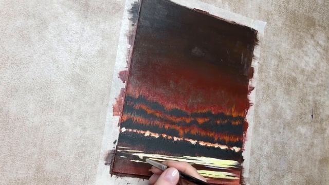 ACRYLIC PAINTING #24 НЕ РОЗОВЫЙ ФЛАМИНГО / ЭТО СМОЖЕТ КАЖДЫЙ смотреть онлайн