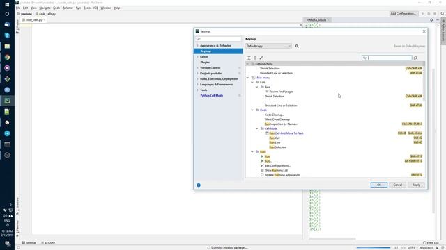 How to add and configure code cells in PyCharm Community Edition смотреть онлайн
