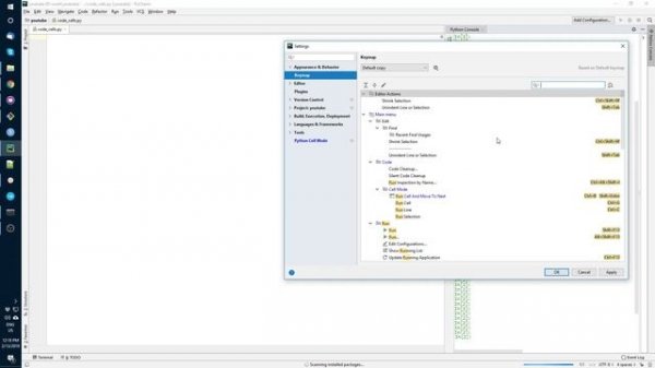 How to add and configure code cells in PyCharm Community Edition