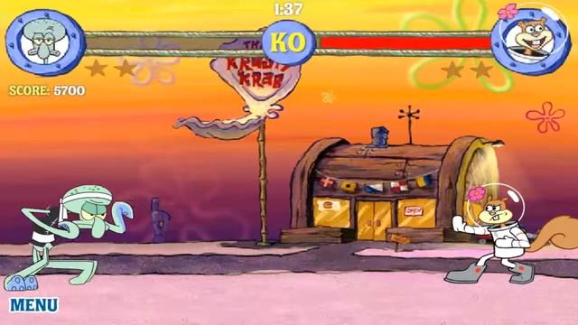 Spongebob Squarepants: Reef Rumble: Tournament: Squidward Tentacles смотреть онлайн