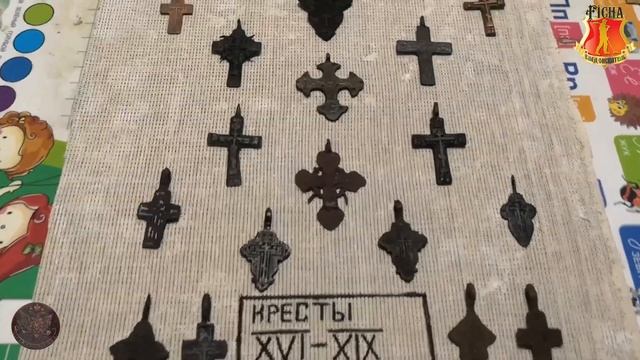 Панно из крестов 16 18 век част 2 Завершение. Нательные кресты смотреть онлайн