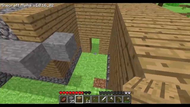 Parallel timelapses — Minecraft: Through the Years SUPERCUT 1B (Alpha 1.0.16_02) смотреть онлайн