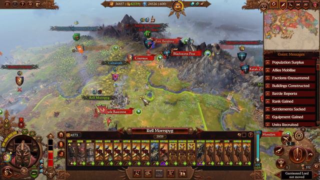 FRANZ FALLS | Immortal Empires - Total War: Warhammer 3 - Champions of Chaos - Valkia #38 смотреть онлайн