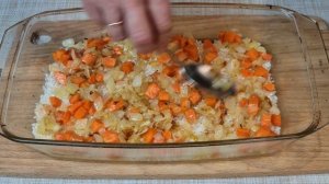 Красивое и вкусное блюдо на праздничный стол. Куриные голени запечённые с рисом и овощами