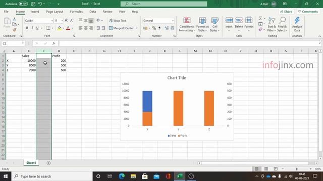 How to easily insert data on Secondary axis in Chart MS Excel 2019 смотреть онлайн