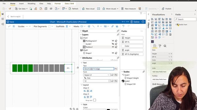 Charticulator #19:How to create Progress charts смотреть онлайн