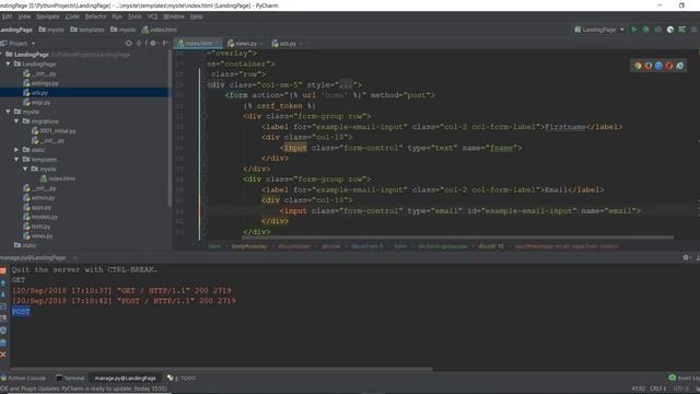 Django 2.1 - Authenticating Forms with CSRF Tokens - 22/25 - Django Python смотреть онлайн