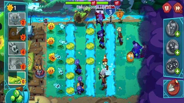 Plants vs. Zombies 3: Welcome to Zomburbia - Level 90 / Gameplay Walkthrough (Android, TapTap) смотреть онлайн