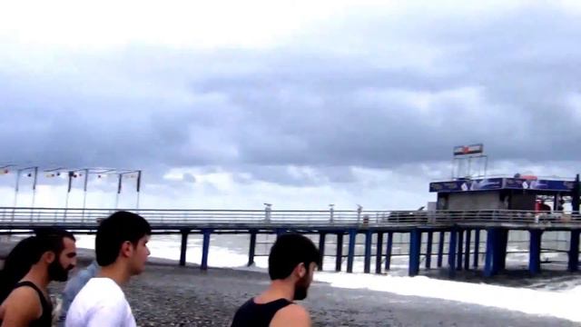 Georgia, Batumi , the central beach , August 2016, Грузия, Батуми, центральный пляж, август 2016 смотреть онлайн