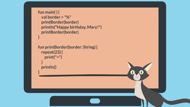 Android Studio 2.1 印示帶邊框的生日橫幅 смотреть онлайн