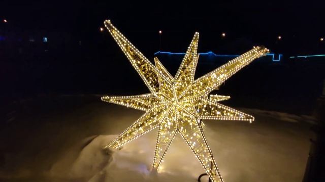 Russia. Север Ямал Лабытнанги 1.11.2021. Начало сезона сказок. Привокзальная площадь, Вокзал. смотреть онлайн