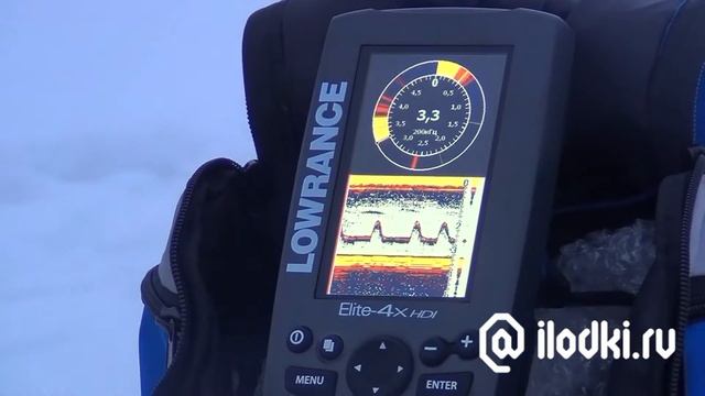 Видеообзор эхолота Lowrance для зимней рыбалки от ilodki.ru смотреть онлайн