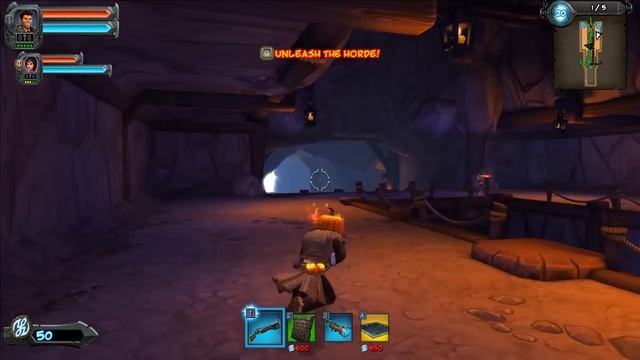 Fighting Waves of Orcs with Traps and Guns - Orcs Must Die 2 Gameplay смотреть онлайн