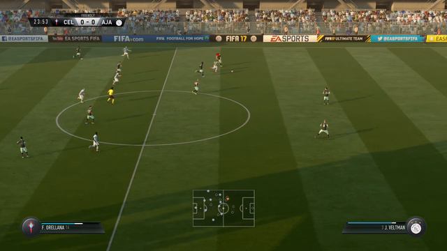 Celta Vigo vs Ajax HD Gameplay Highlights - FIFA 17 смотреть онлайн