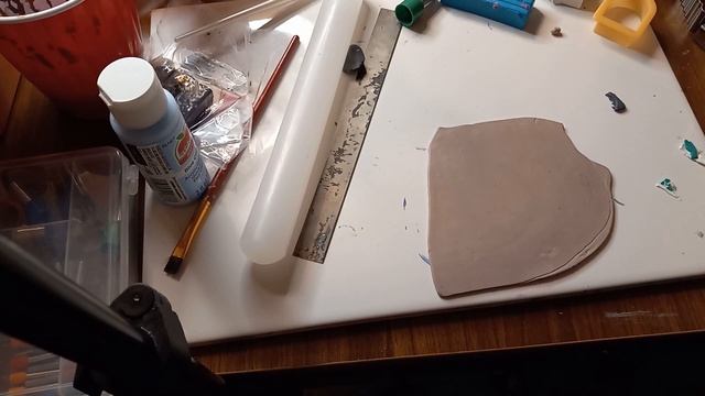 Trying to Paint on Polymer Clay Earrings | Abstract Art Edition смотреть онлайн