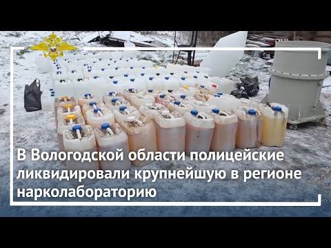 Ирина Волк: В Вологодской области полицейские ликвидировали крупнейшую в регионе нарколабораторию смотреть онлайн