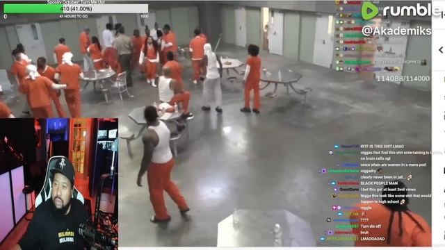 DJ Akademiks reacts to Chrisean Rock Joining Kai Cenat's Jail stream & Blueface applying pressure! смотреть онлайн