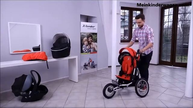 MeinKinderwagen X-Lander X-Run смотреть онлайн