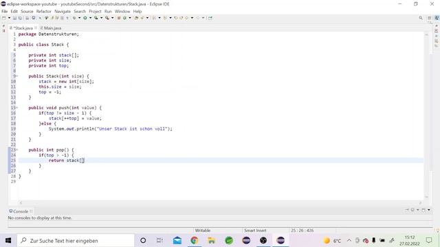 Java Stack | Java Tutorial für Fortgeschrittene смотреть онлайн