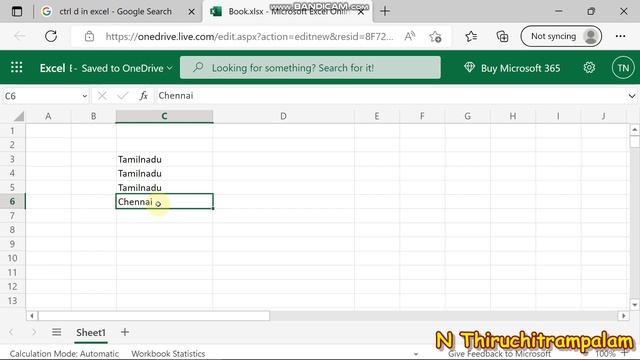 Excel - 4 'ctrl D' смотреть онлайн