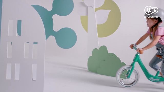 Lekki rowerek biegowy z magnesium RAPID Kinderkraft смотреть онлайн