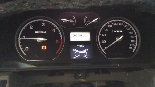 Renault Laguna 2 - Вывод индикатора давления масла на светодиод сажевого фильтра. смотреть онлайн
