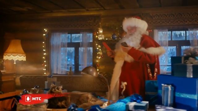 Реклама Samsung Galaxy S6h от МТС с дедом Морозом смотреть онлайн
