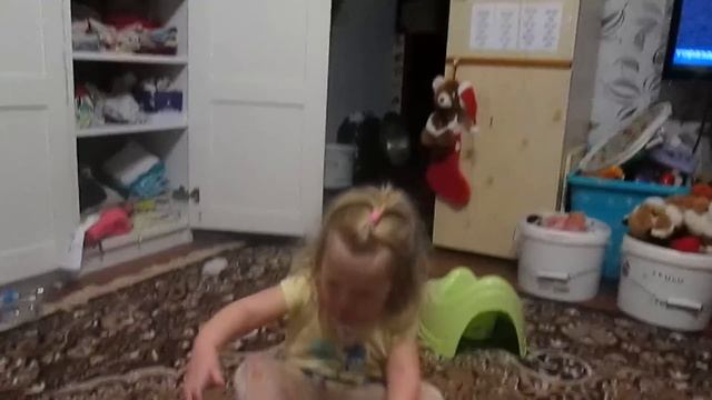 Приучаем к горшку.