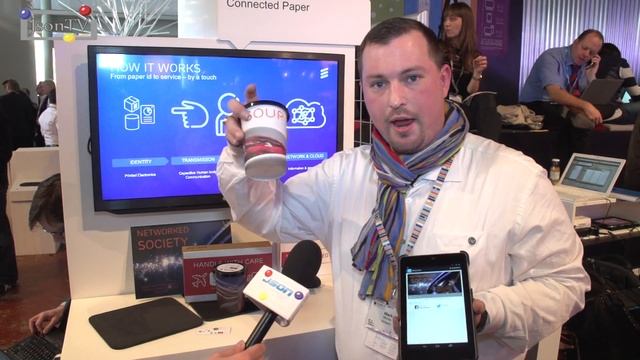 MWC-2014 - Connected Paper - Ericsson - Json TV смотреть онлайн