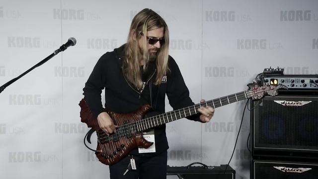 NAMM 2015: James LoMenzo performs with the Ashdown ABM EVO IV смотреть онлайн