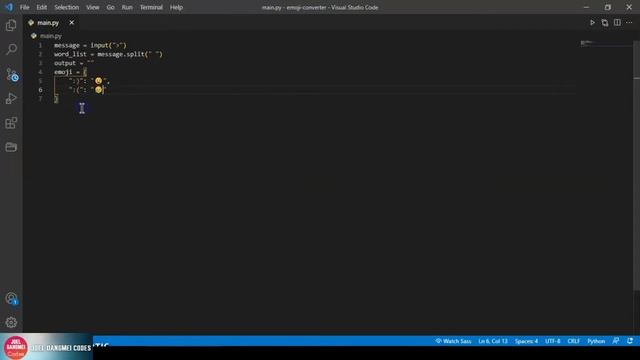 Create a simple emoji convertor in Python | Python Projects смотреть онлайн
