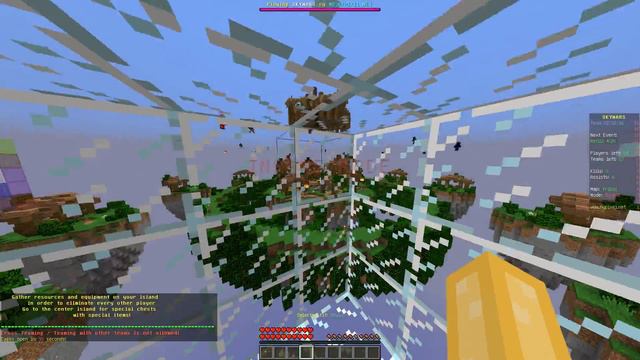 ВТОРАЯ ПОЛОСКА XP!!1!! ПОБЕДКА)) - MINECRAFT SKYWARS. смотреть онлайн