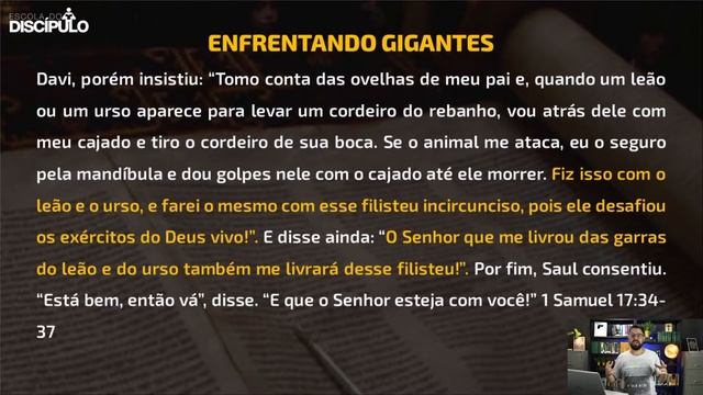 Enfrentando Gigantes | 1Samuel 17 смотреть онлайн