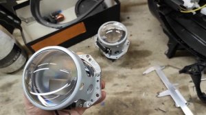 Как улучшить свет фар на Mercedes Benz E class W 211  Тюнинг фар установка светодиодных Bi Led линз