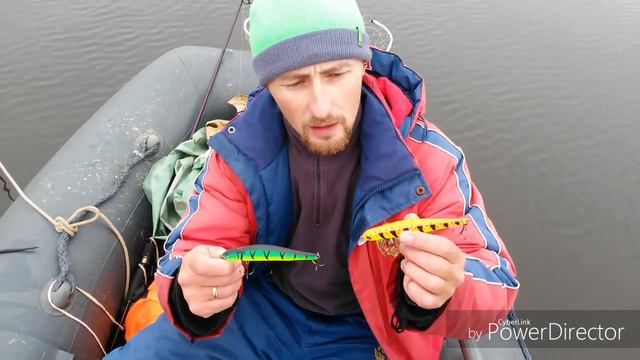 Рыбалка.Рыбинское водохранилище. Тест,обзор воблера BAT.Щука на воблеры. смотреть онлайн